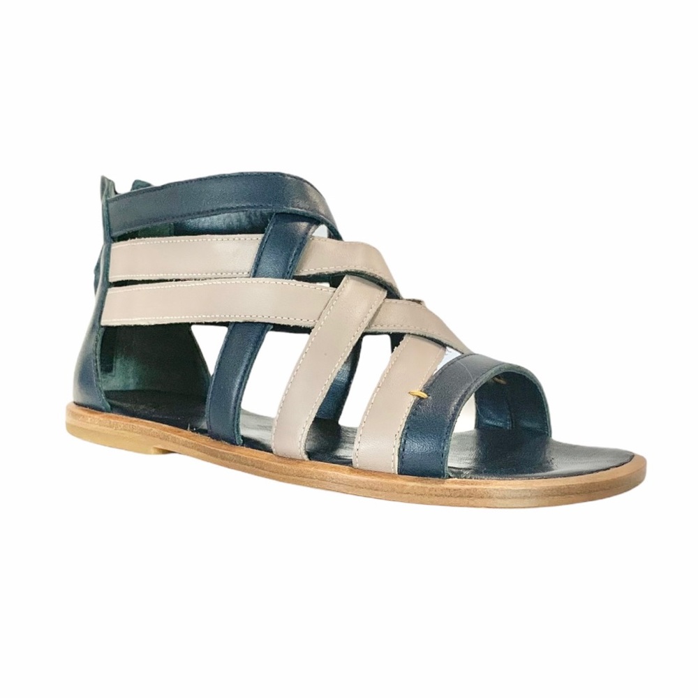 .HENRY CUIR  Sandals NEW